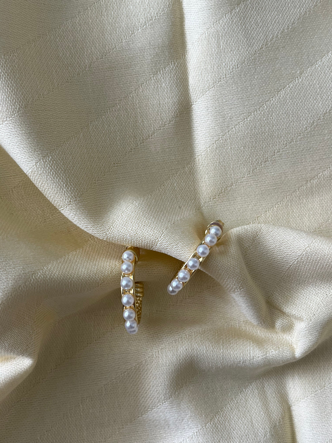 İnci Gold Çelik Küpe