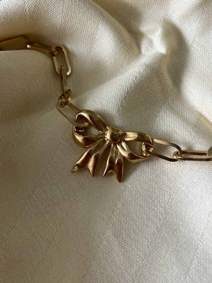 Kurdele Detay Çelik Bileklik