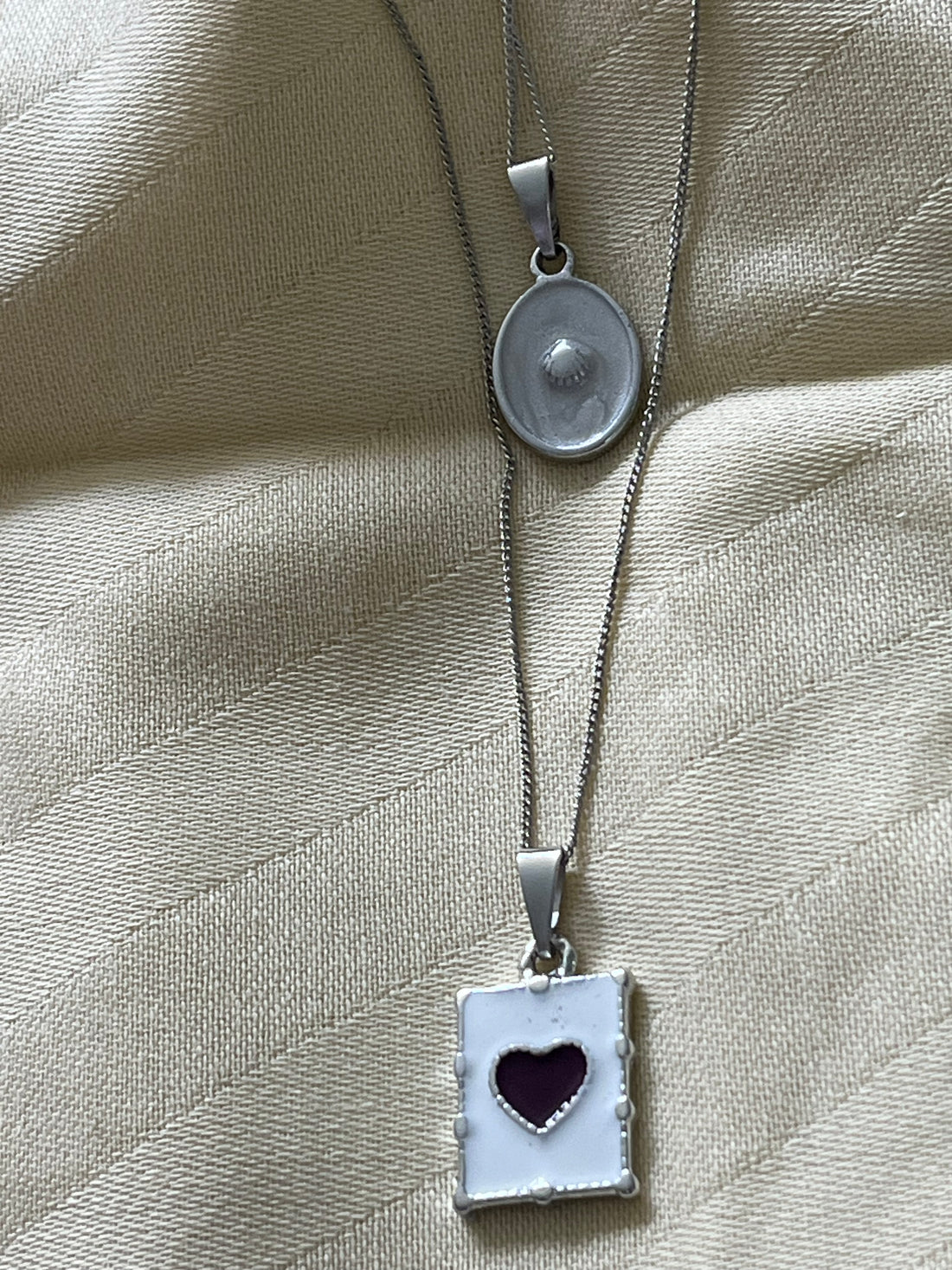 İkili Kombin Çelik Kolye