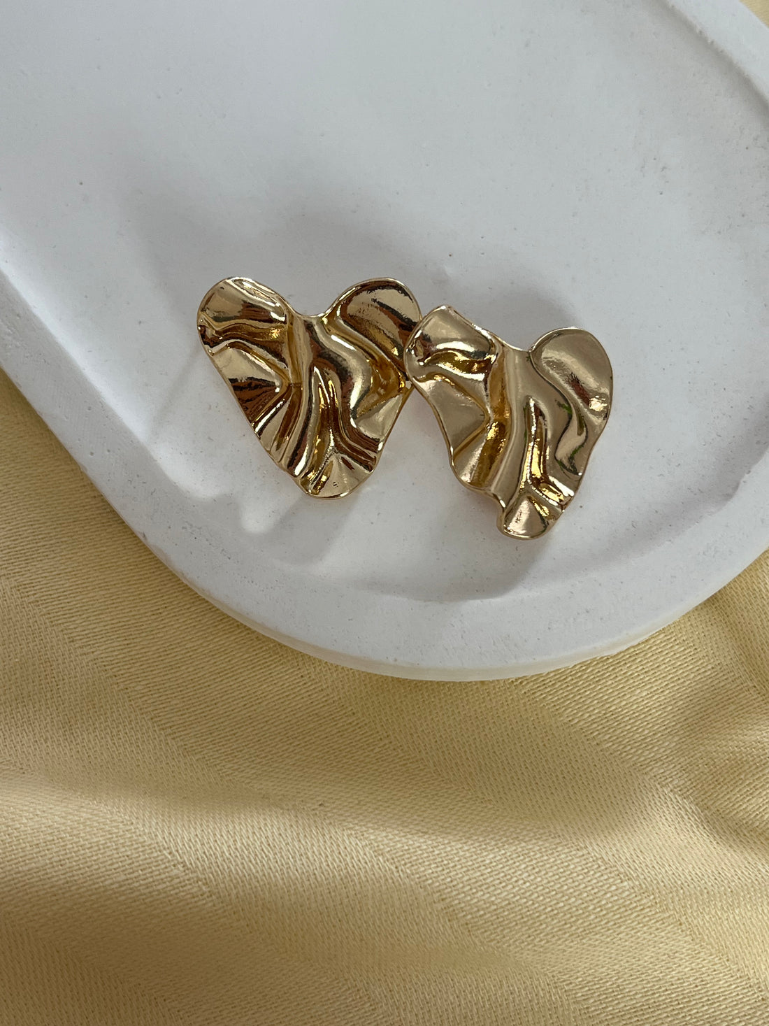 Kalp Kesim Çelik Küpe